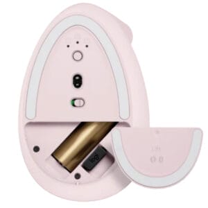 Logitech Lift Vertical Ergonomic Wireless miš roze - Slika 5