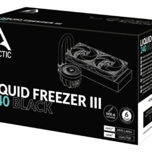 Arctic Liquid Freezer III 240 Black vodeno hlađenje (ACFRE00134A) - Slika 3