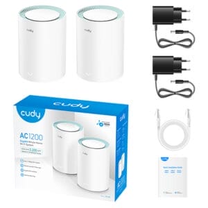 Cudy Whole Home Wi-Fi Mesh System Cudy M1200 AC1200 Dual Band (2-... - Slika 4