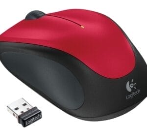Logitech M235 Wireless crveni miš - Slika 1