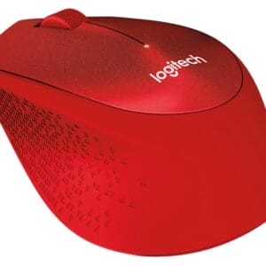 Logitech M330 Silent Plus Wireless crveni miš - Slika 2