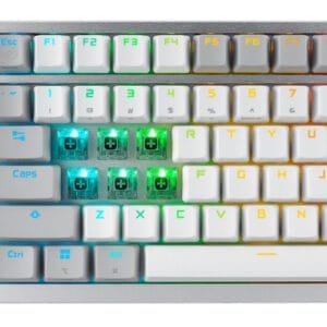 Asus M701 ROG AZOTH US Gaming tastatura bela - Slika 7