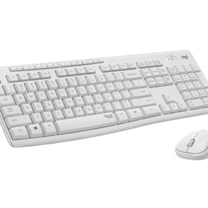 LOGITECH MK295 Silent Wireless Combo US tastatura + miš bela - Slika 1