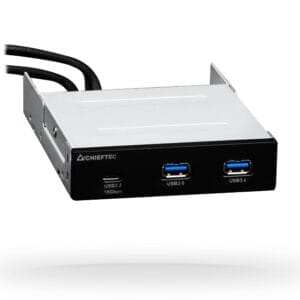 Chieftec MUB-3003C 3.5" 2xUSB 3.0 + 1xUSB Type-C Front Panel - Slika 4