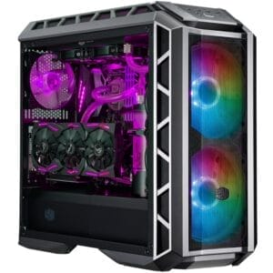 Cooler Master MasterCase H500P Mesh ARGB Gaming modularno kućište (MCM-H500P-MGNN-S11) sivo - Slika 2