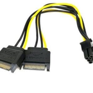 E-Green Naponski adapter za PCI-E VGA (6-pin) -2x Sata - Slika 1