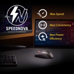 Asus P520 ROG STRIX IMPACT III Wireless Gaming USB miš crni - Slika 2