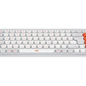 Logitech POP Icon Keys US tastatura bela - Slika 1