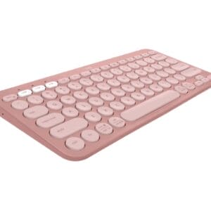 LOGITECH Pebble2 Wireless Combo US tastatura i miš roze - Slika 1