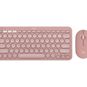 LOGITECH Pebble2 Wireless Combo US tastatura i miš roze - Slika 2