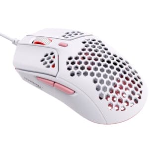 HyperX Pulsefire Haste HMSH1-A-WT/G Gaming miš belo-roze - Slika 1