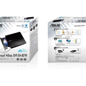ASUS SDRW-08D2S-U LITE DVD±RW USB eksterni rezač crni - Slika 4