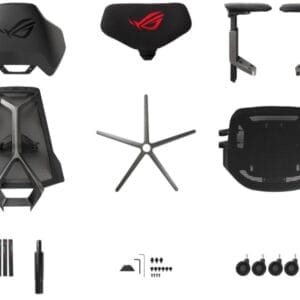 ASUS SL400 ROG DESTRIER Ergo Gaming stolica crna - Slika 3