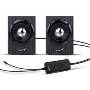 Genius SP-HF385BT wood zvučnici crno sivi - Slika 3