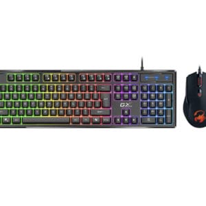 Genius Scorpion KM-GX6 Gaming RGB USB US crna tastatura + miš - Slika 1