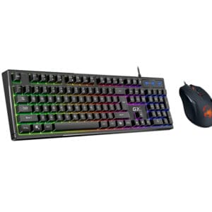 Genius Scorpion KM-GX6 Gaming RGB USB YU crna tastatura + miš - Slika 2