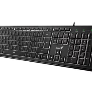 Genius SlimStar 820 USB US crna tastatura - Slika 1
