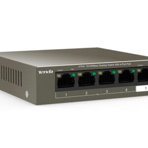 TENDA TEF1105P-4-63W 5-Port 10/100Mbps Desktop Switch with 4-Port PoE - Slika 3