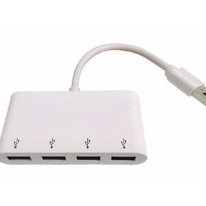 E-Green USB 2.0 HUB 4port beli - Slika 1