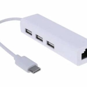 Fast Asia USB 3.1 TIP C na 3x HUB + RJ45 - Slika 1