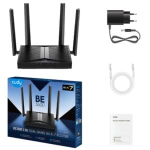 CUDY WR3600H BE3600 2.5G Wi-Fi 7 Router - Slika 2