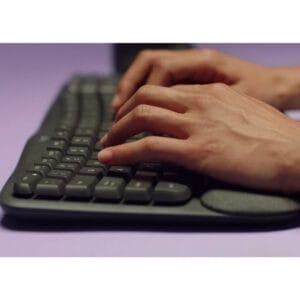 Logitech Wave keys wireless US tastatura Graphite OEM - Slika 5