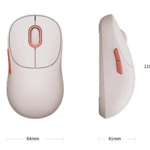 Xiaomi Wireless Mouse 3 Pink GL miš roze (BHR8911GL) - Slika 3