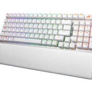 Asus X901 ROG Strix Scope II 96 Wireless Gaming tastatura bela - Slika 2