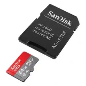 Sandisk Micro SD 64GB SanDisk Ultra + adapter SDSQUAB-064G-GN6MA - Slika 1