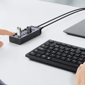 Ugreen USB Hub 7 port Ugreen CM481 3.0 Tip C DC 12V napajanje - Slika 4