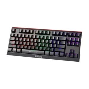 Marvo Bežična tastatura Marvo KG953W crveni svičevi - Slika 3
