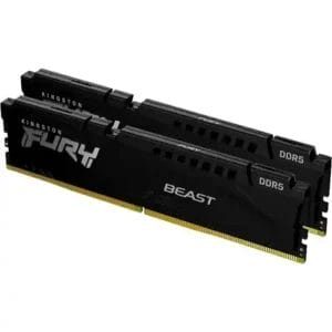 Kingston Memorija DDR5 32GB (2x16) 6400MHz Kingston Fury Beast KF564C32BBK2-32 - Slika 1