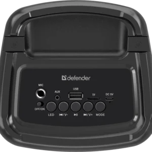 Defender Partybox zvučnik Defender Concerto LED backlight/ BT 5.3/FM/MP3/USB/microSD/Mikrofon 20W TWS - Slika 4
