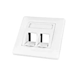 Schrack Utičnica za 2 modula pod uglom 80x80 Toolless Line Schrack H... - Slika 1