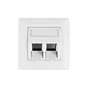 Schrack Utičnica za 2 modula pod uglom 80x80 Toolless Line Schrack H... - Slika 2