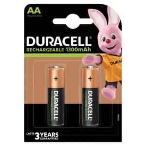 Duracell Punjiva baterija Duracell AA 1300 mAh/punjiva/2/1 pak - Slika 1