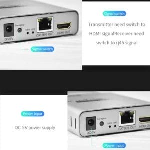 kettz Extender HDMI-UTP do 120m HDEX-120 4K Velteh - Slika 2