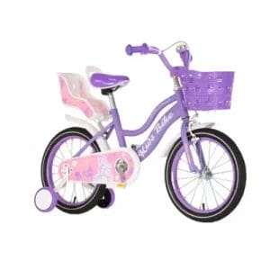 VISITOR Kids bike Princess Flower ljubičasta 16 2024 - Slika 1