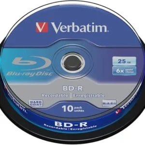 Blue-Ray Verbatim 25GB 1/10 6x/zvono - Slika 1