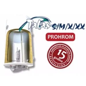 Elit Bojler Elit Inox Talas X80V Prohromski kazan/zapremina 80l - Slika 1