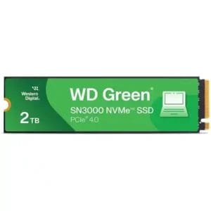 Western Digital SSD M.2 NVMe 2TB WD Green 5000MBs/4200MBS SN3000 - Slika 1