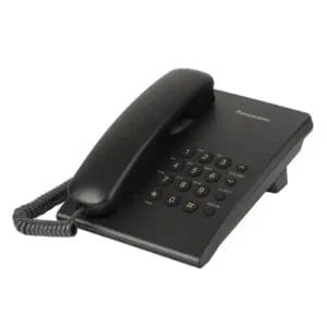 Stoni telefon Panasonic KX-TS500FXB Crni - Slika 1