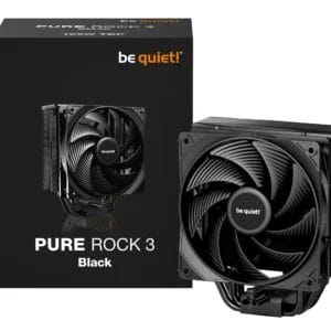 Be Quiet CPU Cooler Be quiet Pure Rock 3 Black BK039 (AM4,AM5,1151,1... - Slika 1