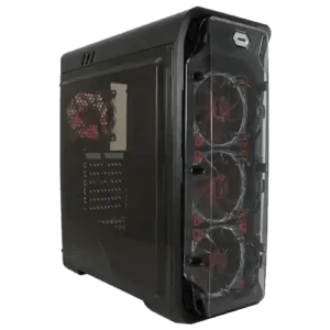 Lc Power Kućište LC Power Gaming 988B-ON Red Typhoon Black - Slika 2