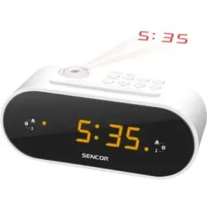 Sencor FM radio alarm sa projektorom vremena SENCOR SRC 3100 W beli - Slika 1
