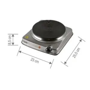 Home Električni rešo Home HG R03SS/snaga 1500W/sivi - Slika 2