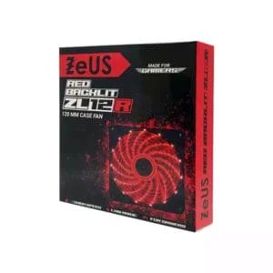 Zeus Case Cooler 120x120 ZEUS Red led light - Slika 2
