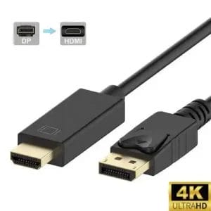 Kettz Kabl Displayport - HDMI 3m DP2H-K3M/4K30 - Slika 1