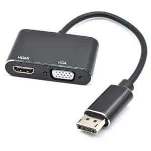 kettz Adapter konverter Displayport - HDMI/VGA 1080p Kettz DP2HV-K12 - Slika 1