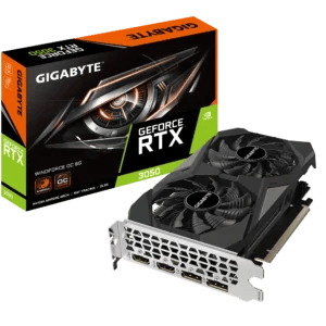 Gigabyte Grafička karta Gigabyte GeForce RTX 3050 WINDFORCE 6GB 128bit DVI/HDMI/DP - Slika 1